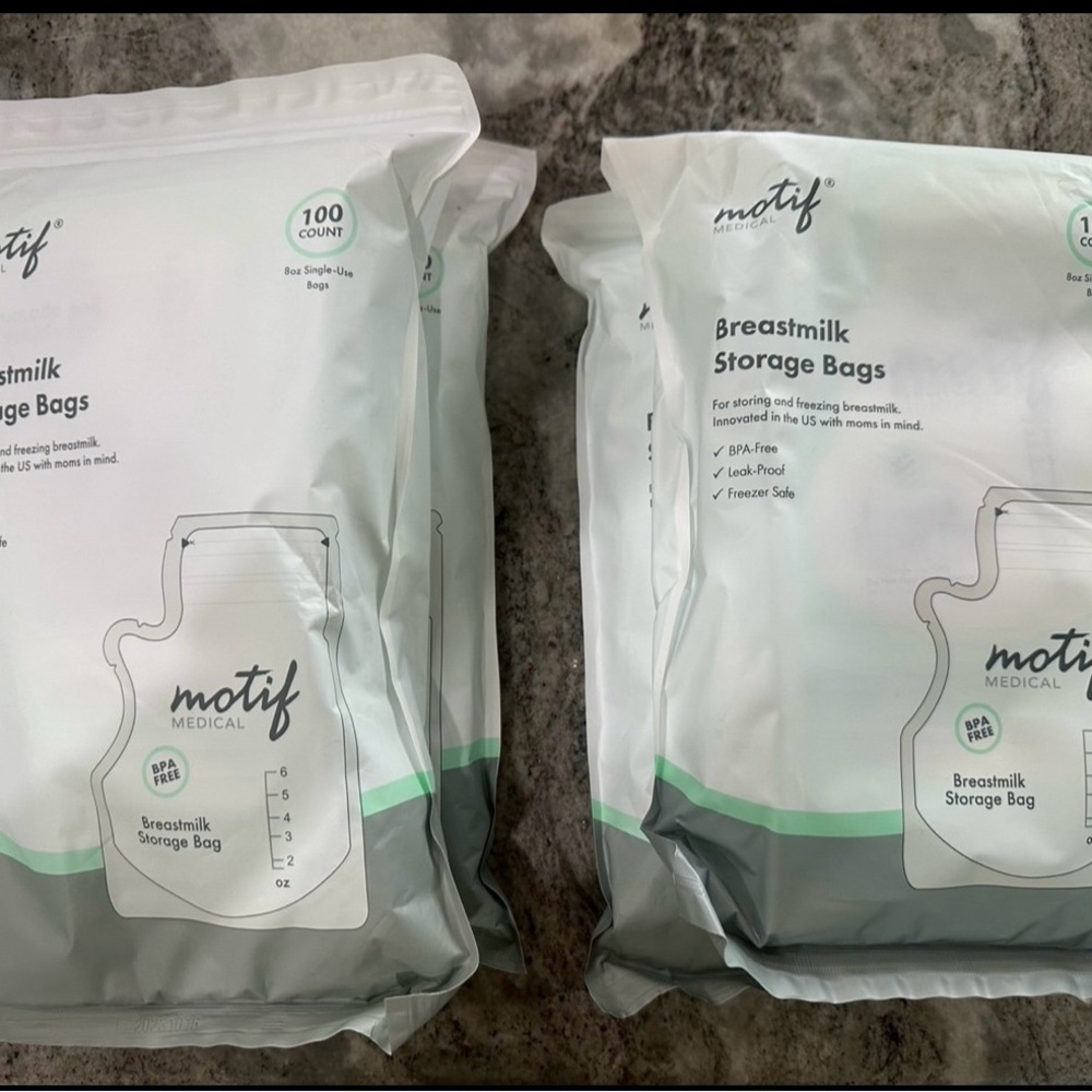 Motif Breastmilk Storage Bags 400 Total